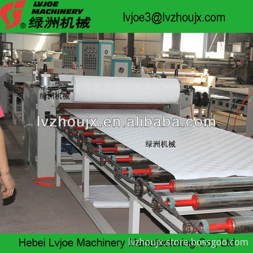 Gypsum ceiling board production line